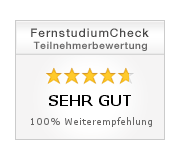 Teilnehmer-Bewertungen bei FernstudiumCheck.de